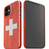 Switzerland Flag Distressed iPhone 12 Mini Lite Case